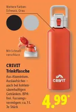 Lidl CRIVIT Trinkflasche Angebot