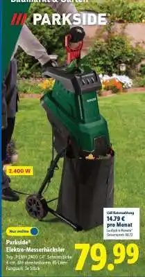 Lidl Parkside Elektro-Messerhäcksler Angebot
