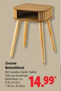 Lidl Livarno Beistelltisch Angebot