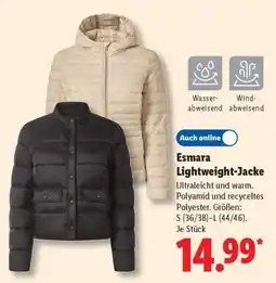 Lidl esmara Lightweight-Jacke Angebot