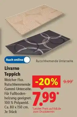 Lidl Livarno Teppich Angebot