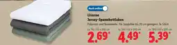 Lidl Livarno Jersey-Spannbettlaken Angebot