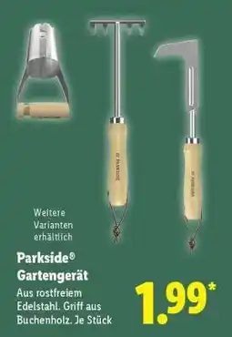 Lidl PARKSIDE Gartengerät Angebot