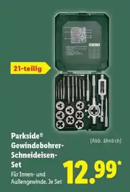Lidl Parkside Gewindebohrer-Schneideisen-Set Angebot