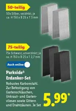 Lidl Parkside Erdanker-Set Angebot