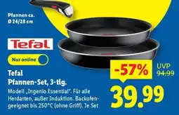 Lidl Tefal Pfannen-Set, 3-tlg Angebot