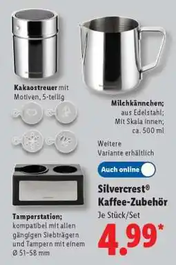Lidl Silvercrest Kaffee-Zubehör Angebot