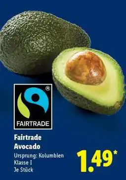 Lidl Fairtrade Avocado Angebot