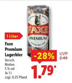 Lidl Faxe Premium Lagerbier Angebot