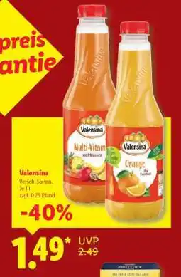 Lidl Valensina Angebot