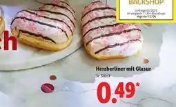 Lidl Herzberliner mit Glasur Angebot
