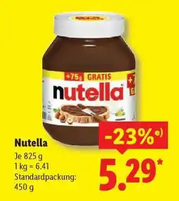 Lidl nutella Angebot