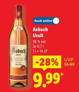 Lidl Asbach Uralt Angebot