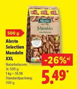 Lidl Alesto Selection Mandeln XXL Angebot