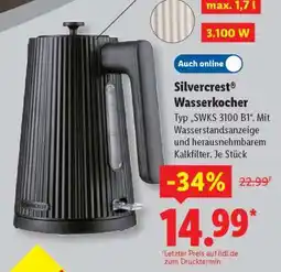 Lidl SILVERCREST Wasserkocher Angebot