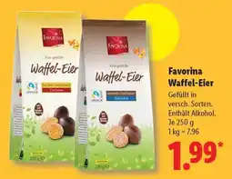 Lidl Favorina Waffel-Eier Angebot