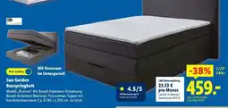 Lidl sun garden Boxspringbett Angebot