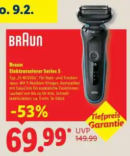 Lidl Braun Elektrorasierer Series 5 Angebot