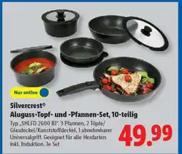 Lidl Silvercrest Aluguss-Topf- und -Pfannen-Set, 10-teilig Angebot