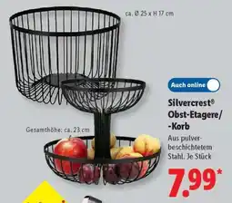 Lidl Silvercrest Obst-Etagere/-Korb Angebot