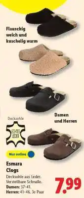 Lidl Esmara Clogs Angebot