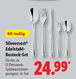 Lidl Silvercrest Edelstahl-Besteck-Set Angebot