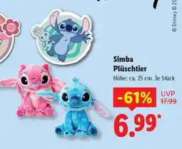 Lidl Simba Plüschtier Angebot