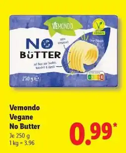 Lidl Vemondo Vegane No Butter Angebot
