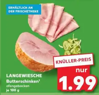 Kaufland LANGEWIESCHE Butterschinken Angebot