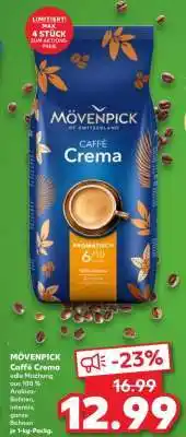 Kaufland MÖVENPICK Caffè Crema Angebot