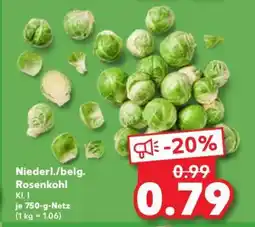 Kaufland Niederl./belg. Rosenkohl Angebot