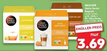 Kaufland Nescafé Dolce Gusto Kapseln Angebot