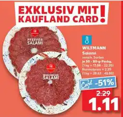Kaufland Wiltmann Salami Angebot