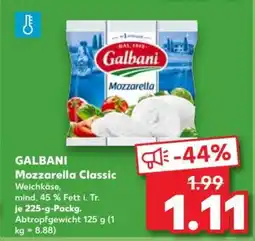 Kaufland GALBANI Mozzarella Classic Angebot