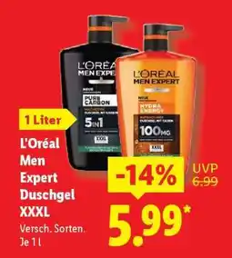 Lidl L'Oréal Men Expert Duschgel XXXL Angebot