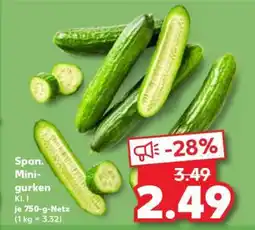 Kaufland Span. Minigurken Angebot