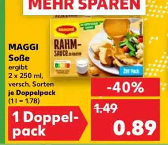Kaufland MAGGI Soße Angebot