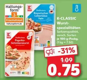 Kaufland K-CLASSIC Wurstspezialitäten Angebot