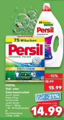 Kaufland PERSIL Voll- oder Colorwaschmittel Angebot