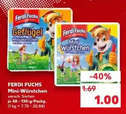 Kaufland FERDI FUCHS Mini-Würstchen Angebot