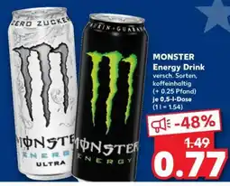 Kaufland Monster energy drink Angebot