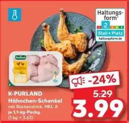 Kaufland K-PURLAND Hähnchen-Schenkel Angebot