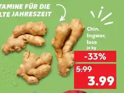 Kaufland Chin. Ingwer, lose Angebot