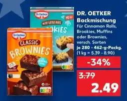 Kaufland Dr. Oetker Backmischung Angebot