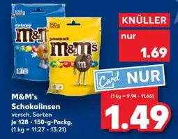 Kaufland M&M's Schokolinsen Angebot