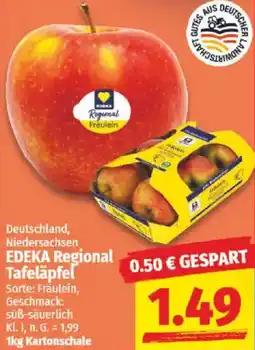 NP Discount EDEKA Regional Tafeläpfel Angebot