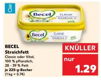 Kaufland BECEL Streichfett Angebot