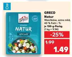 Kaufland GRECO Natur Angebot