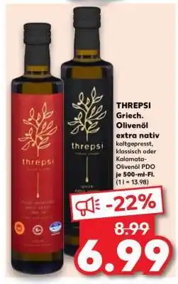 Kaufland THREPSI Griech. Olivenöl extra nativ Angebot