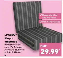 Kaufland LIV&BO Klappmatratze Angebot